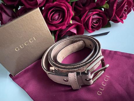 Gucci - kožený opasok, gucci