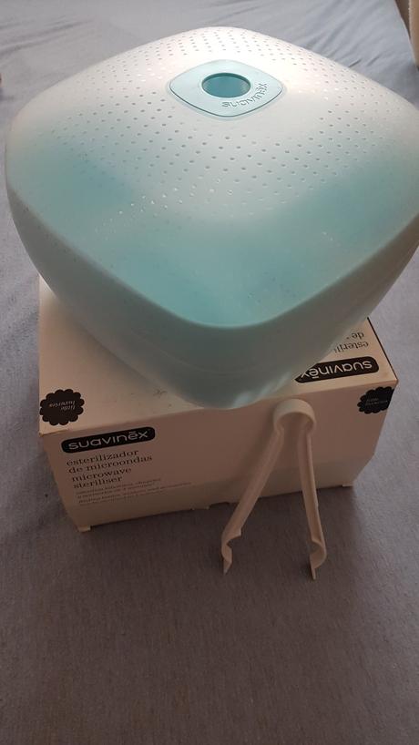Sterilizátor na fľaše do mikrovlnky, suavinex