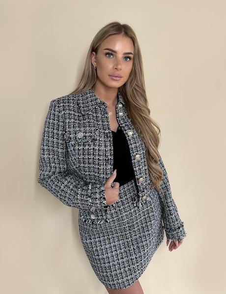 Kostým guess, sako+sukňa, guess,m / s