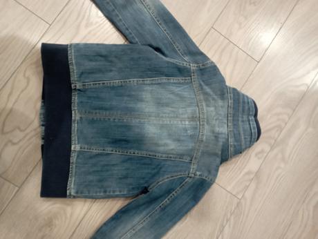 Rifľová bunda (podšitá), h&m,128