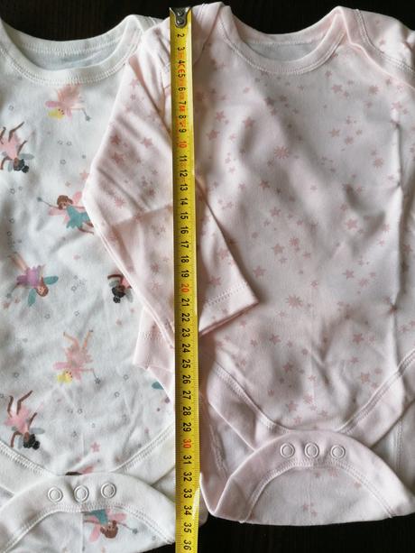 Ružovkaste body, primark,68