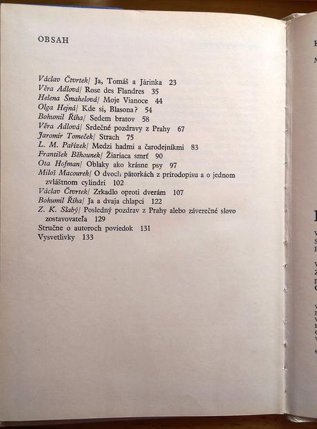 Pozdrav z prahy , výber poviedok, 