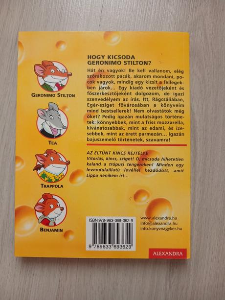 Geronimo stilton az eltűnt kincs rejtélye,