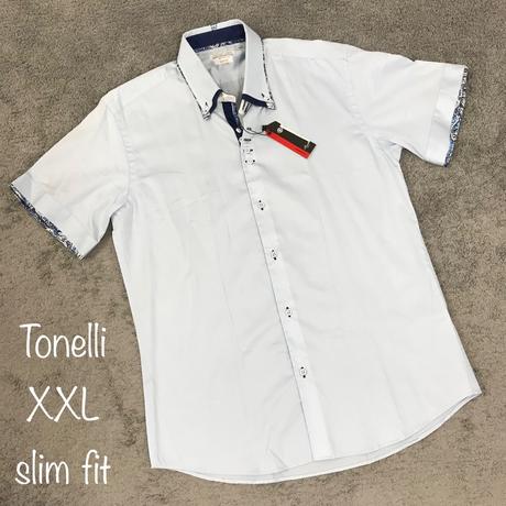 Pánska košeľa tonelli slim fit, xl