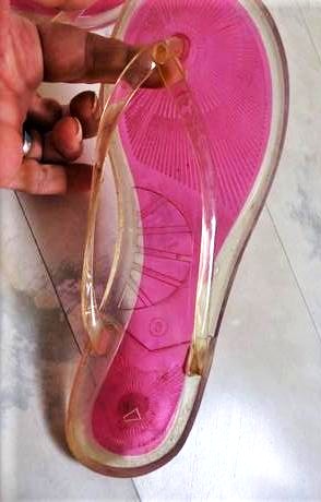 Plážové gumené žabky, 39