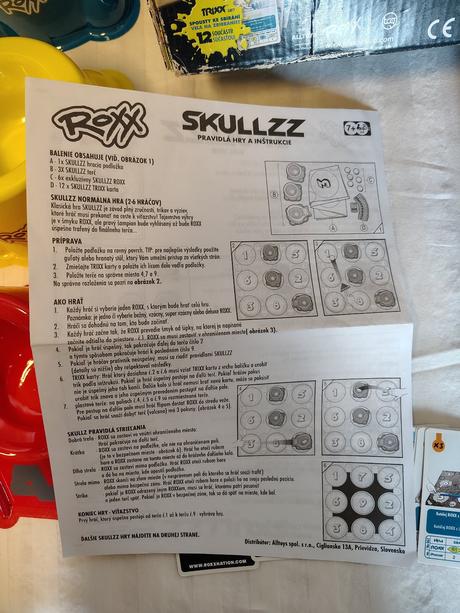 Zberateľská hra roxx skullzz 2012, imperial toy, 
