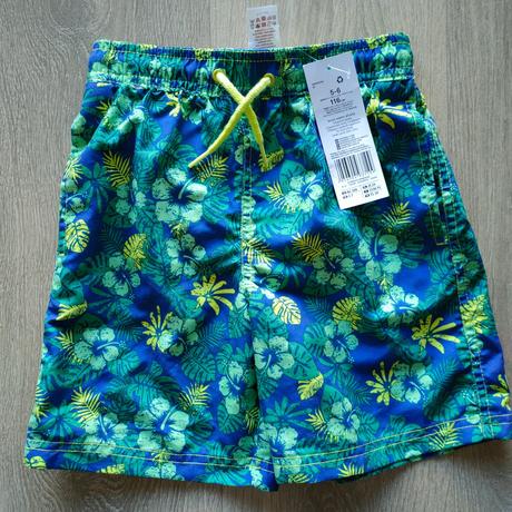 Chlapčenské plavky zn.f&f, 5-6 r., úplne nové, f&f,116