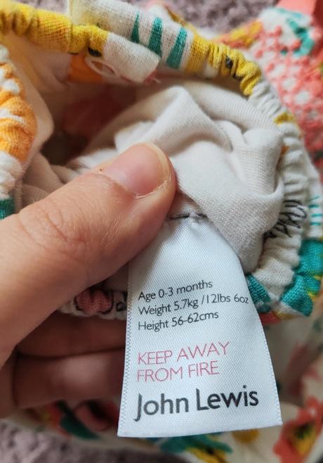 Letný overal, john lewis baby,62