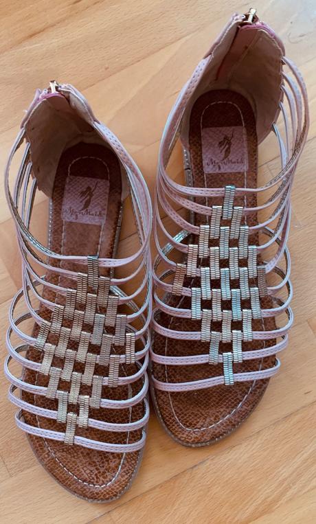 Ružovozlate sandale, 41