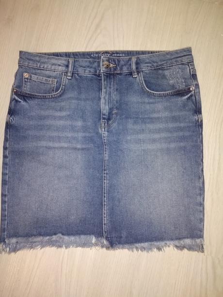 Riflová sukňa, orsay,40