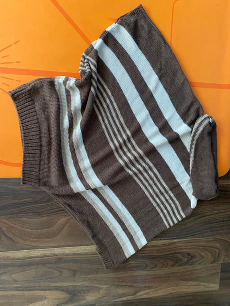 Tunika svetrová, predĺžený strih, padavé rukávy, m