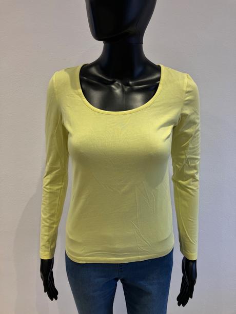 Dámske tričko žlté (32-34), bonprix,xs