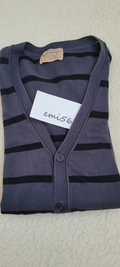 Sveter zn. prúžkovaný, basics,l