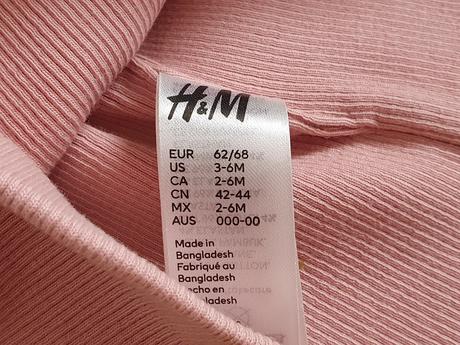 Čiapka hm 62/68, h&m,62