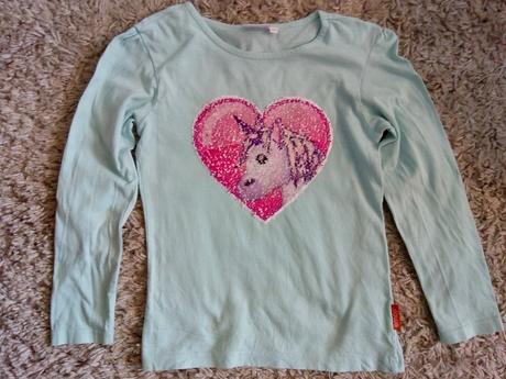 Tričko s obojstrannými flitrami, dopodopo,128