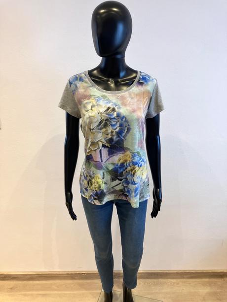 Dámske tričko s kvetom laura scott (38), m