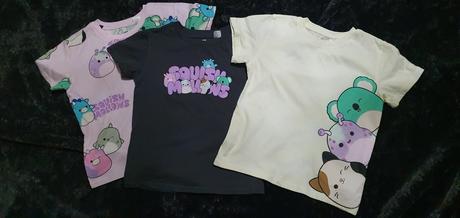 3 balenie tričiek, h&m,122