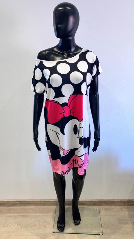 Dámske letné šaty minnie, s
