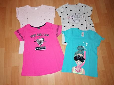 Tričká 134 /140, c&a,134