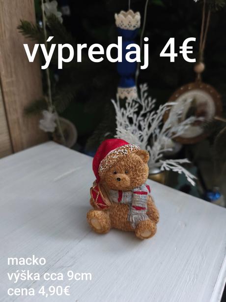 Dekorácia medvedík, 