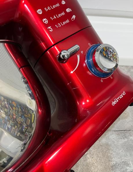 Kuchynský robot delimano pro 1000w červený, 