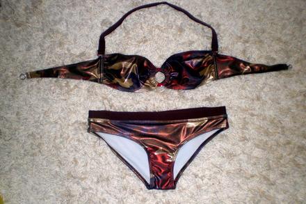 Módne maskačové plavky v zľave , 40