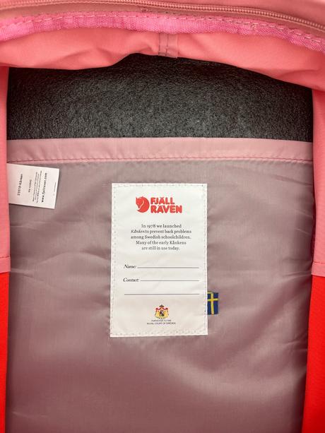 Kanken fjalraven batoh, fjällräven