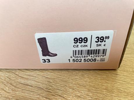 Dievčenské zimné čižmy graceland 33, graceland,33