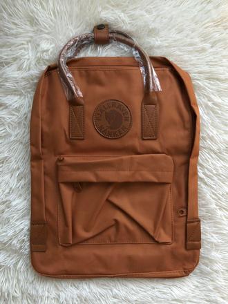 Batoh fjällräven kanken hnedý s hnedými prvkami, fjällräven