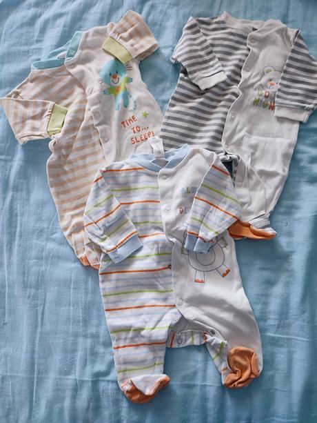 Sada 3 overalov baby club 62, baby club,62