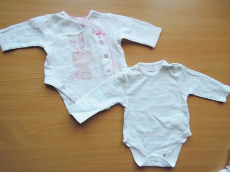 2 x zavinovacie body na 0-3 mes. zajačik, f&f,56