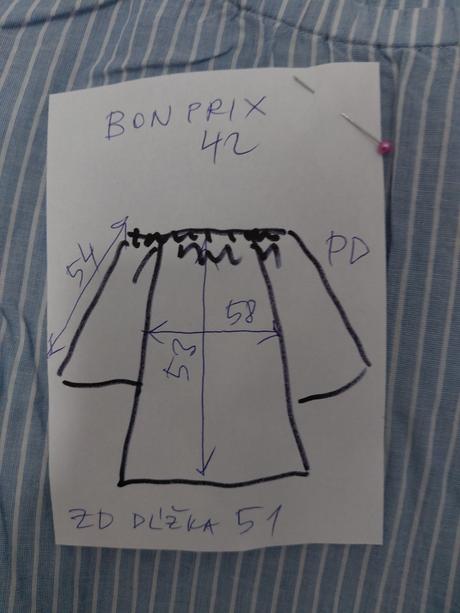 Blúzka č.42, bonprix,42