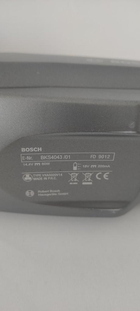 Ručný vysávač, bosch