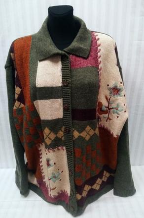 Dámsky hrejivý sveter acryl, vlna, damart, xxxl, xxxl