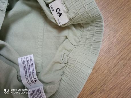 Ľanové nohavice, c&a,s