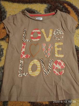 Tričko love, f&f,104
