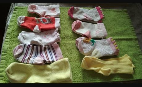 9x ponožky 56/92 cena spolu, 56