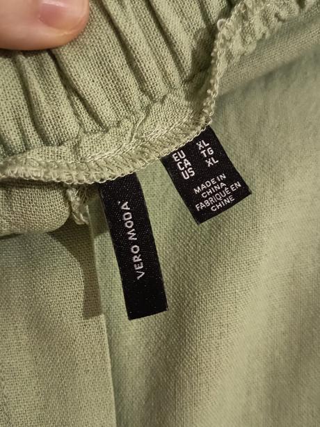 Šortky s ľanom vero moda, vero moda,xl