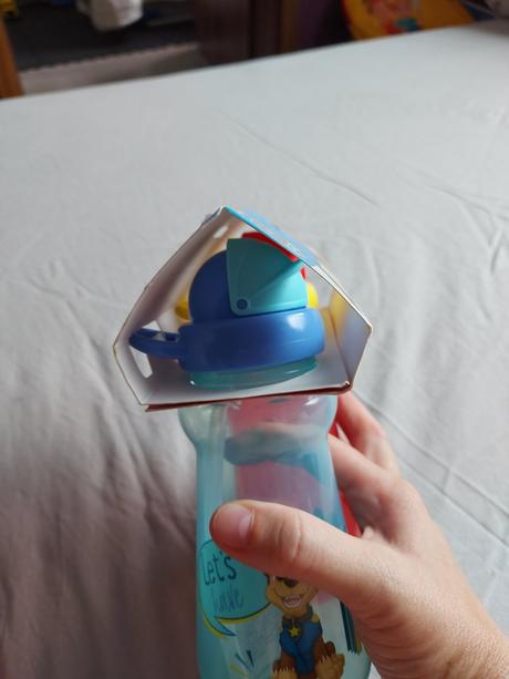 Paw patrol flasky so slamkou,