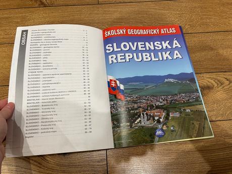 Slovenská republika - školský geografický atlas,