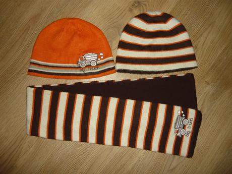Súprava čiapok , šál -3/5 rokov , next,98