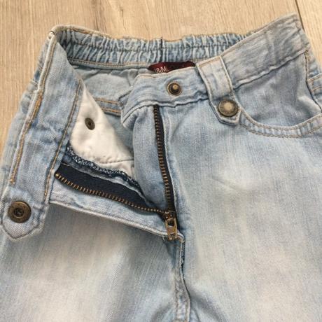Kraťasy rifľové dievčenské l.o.g.g. č.86, 1-1,5y, h&m,86