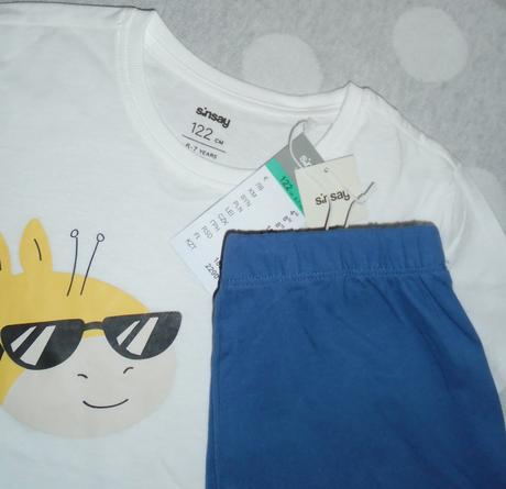 Letné pyžamo na 6 až 7 rokov, sinsay,116 / 122 / 128