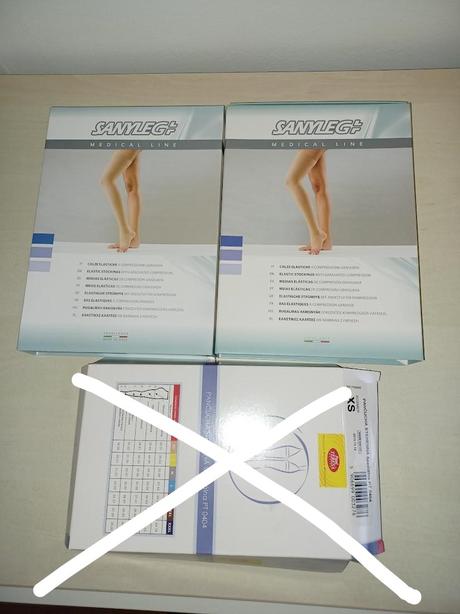 Kompresné stehenné pančuchy s/m, m / s