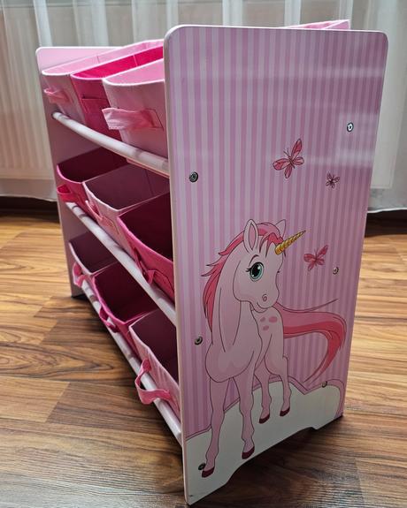 Detský regál s jednorožcom, 
