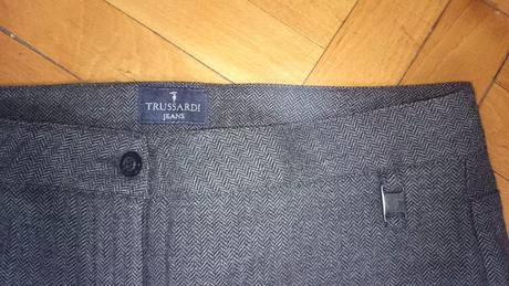 Elegantne nohavice trussardy, s