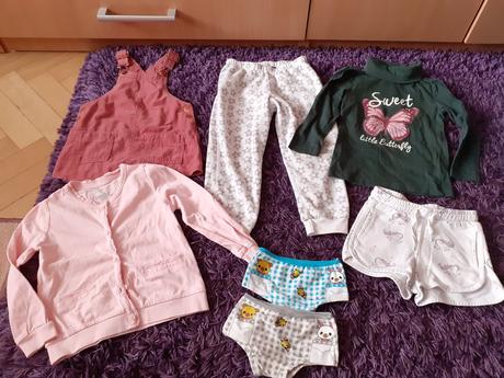 Väčší balík oblečenia na vek 0-4 roky, 68–80