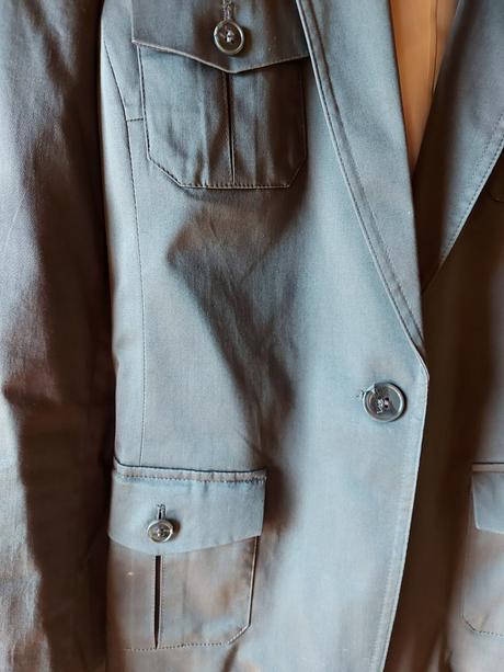 Olivovozelené sako h&m, h&m,36