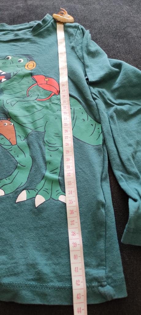 Dino tričko s dlhými rukávmi 122, c&a,122