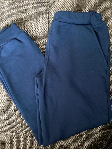 Teplaciky zateplené tmavomodre haky baky, 122 / 128